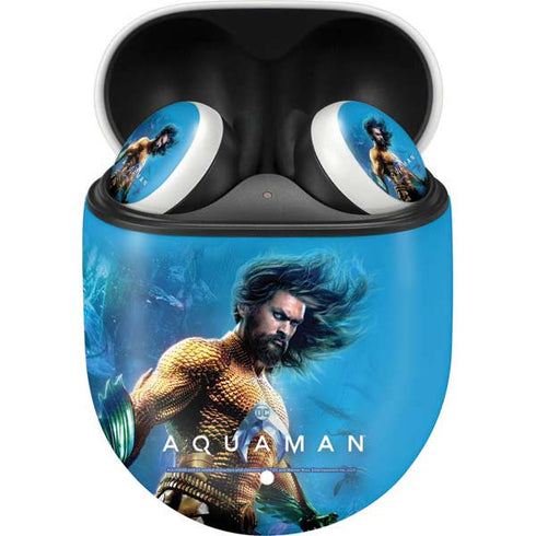 DC Comics Aquaman Movie Arthur Curry Poster Google Pixel Buds Skin